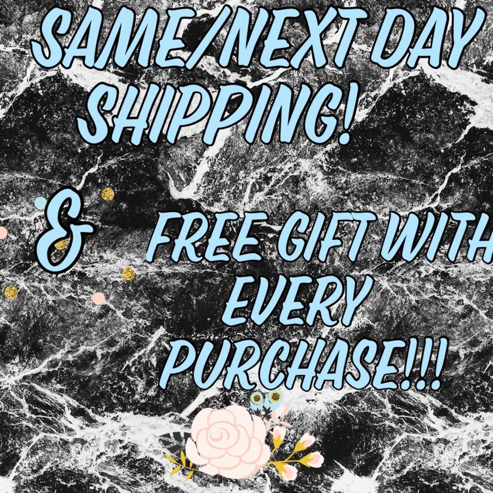Same Day Shipping & Gift with Every Purchase!